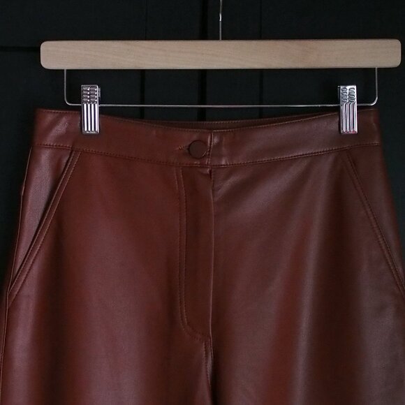 Oak + Fort | NWOT Faux Leather Pants - Picture 4 of 5